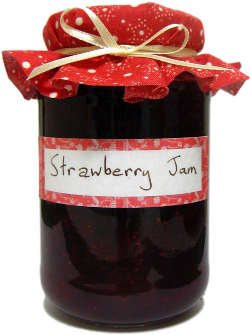 What is an easy strawberry jam recipe?