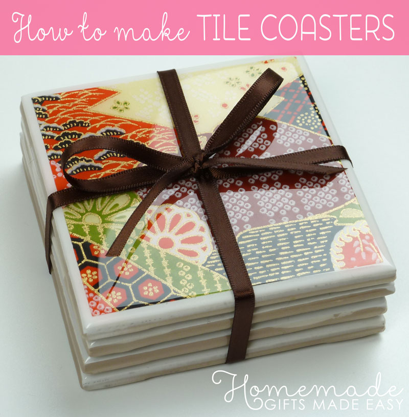 how to make ceramic tile coasters with photos