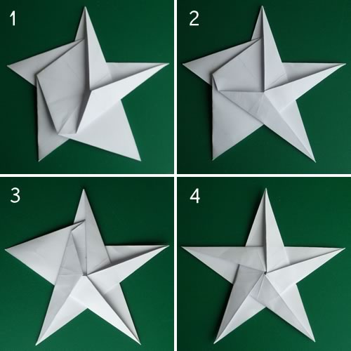 Five Pointed Origami Star