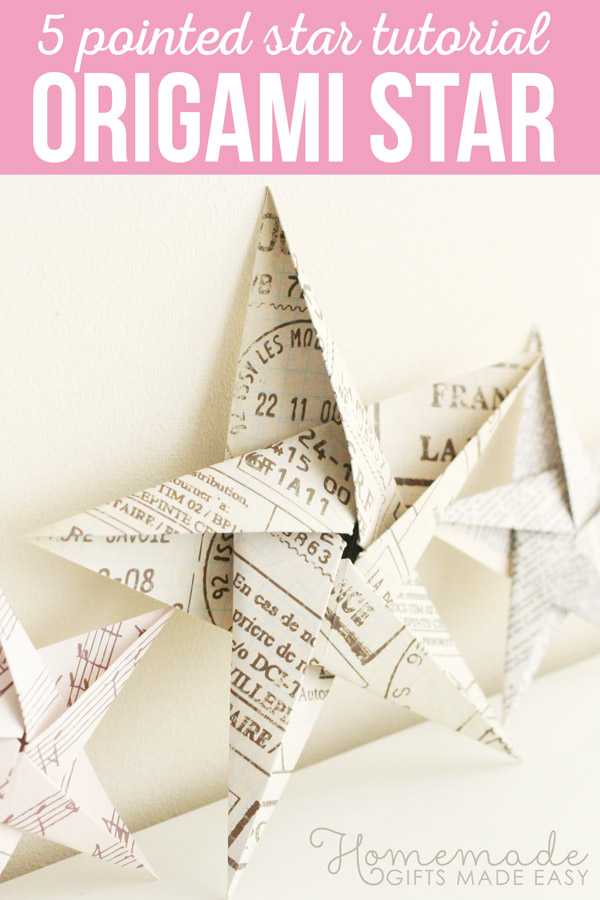 Folded Paper Star Tutorial