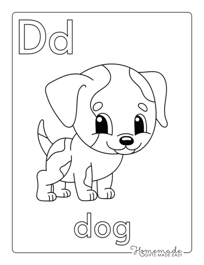 Alphabet Lore Letter D Coloring Page in 2023