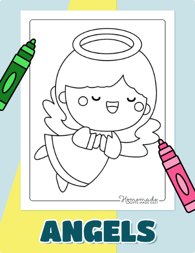 Angel Coloring Pages