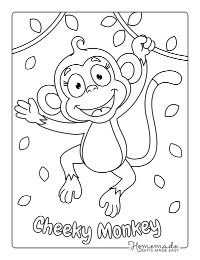 47 Collections Jungle Animal Coloring Pages  HD