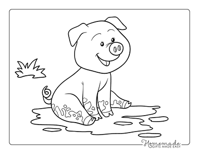 printing coloring pages of animals