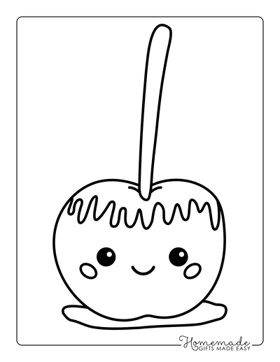 Apple Coloring Pages