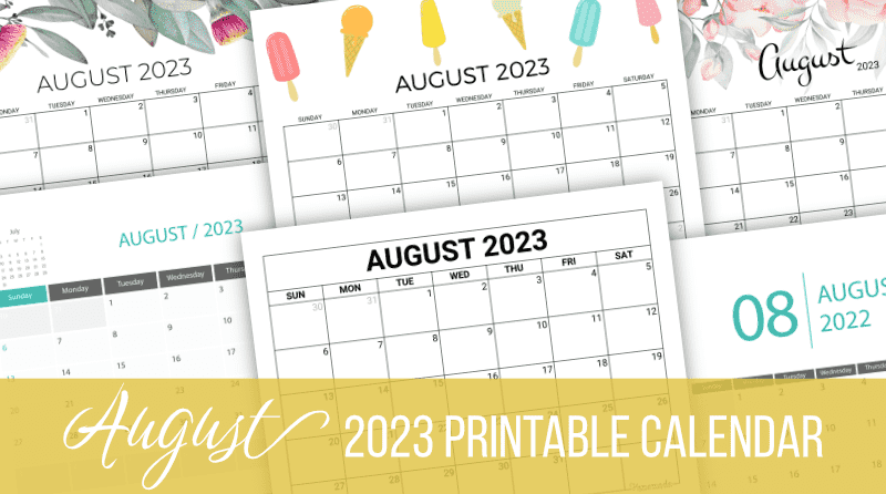 July 2023 & 2024 Calendar | Free Printable with Holidays