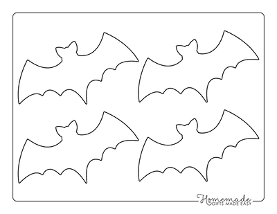 Bat Template Small
