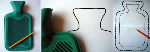 beginners sewing projects hot water bottle cover 1