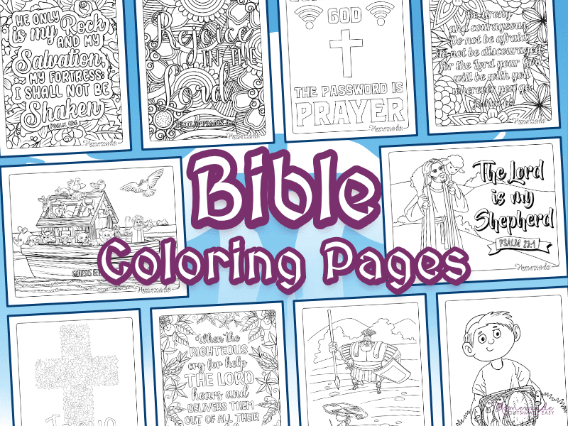 Bible Coloring Pages