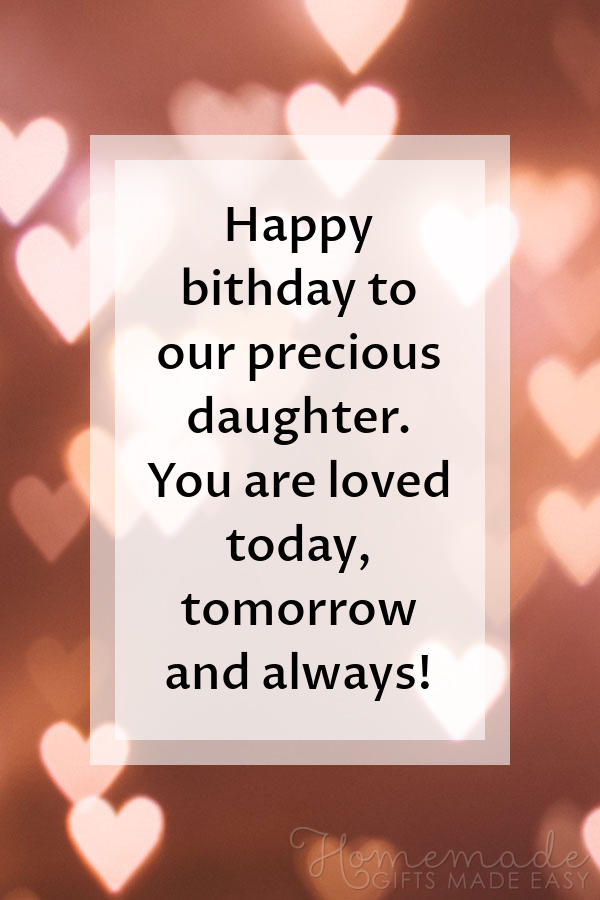 120 Happy Birthday Daughter Wishes & Quotes for 2022 - Find the Perfect