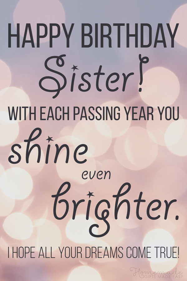 Happy Birthday To You Sister Quotes - Eba Katine