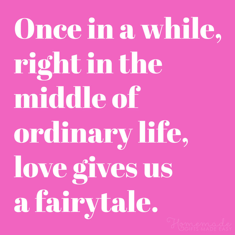 love gives us a fairytale