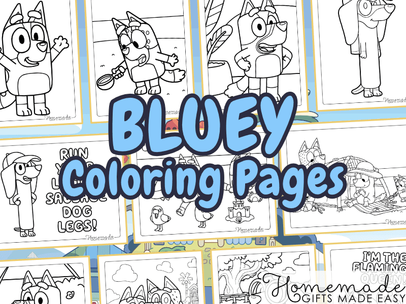 Free printable bluey coloring pages for kids