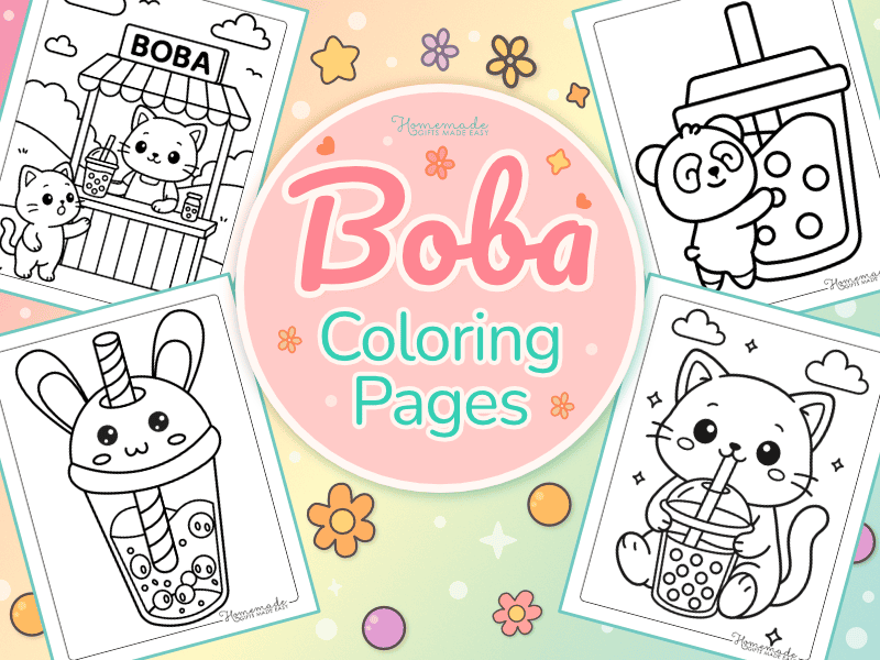 Free Printable Boba Coloring Pages for Kids