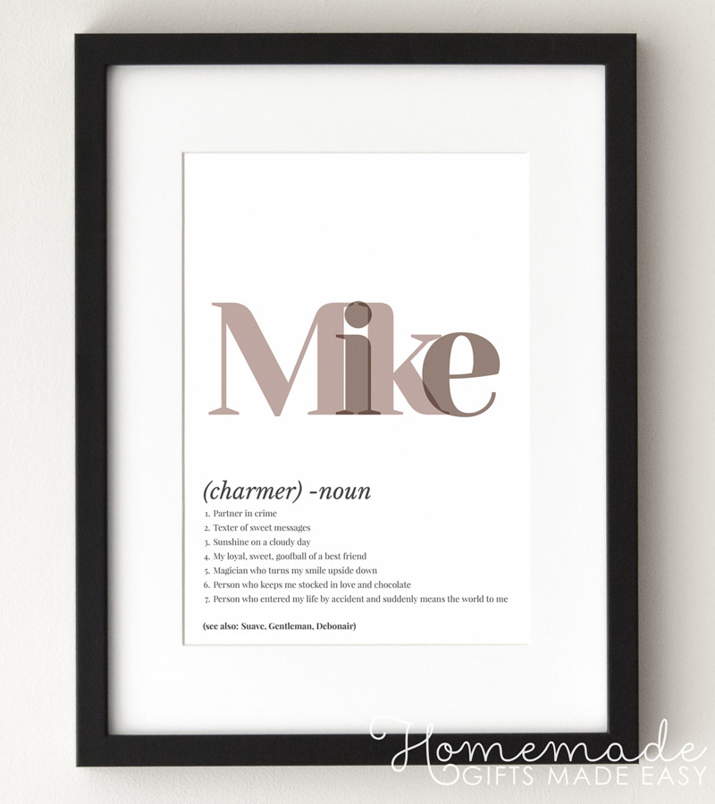 name definition art poster