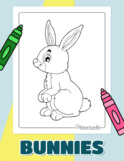 Bunny Coloring Pages