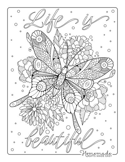 Adult Coloring Pages to Print for Free