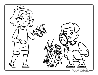 Butterfly Coloring Pages Kid Learning About Insects and Butterflies