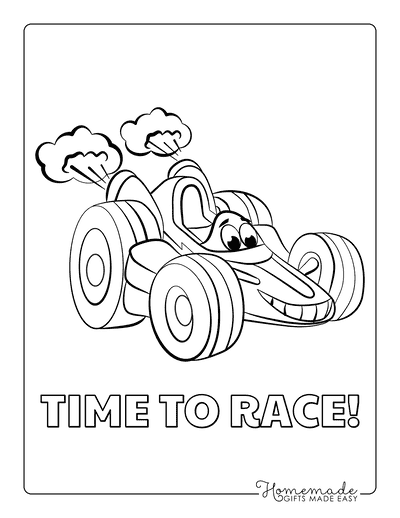 Coloring Games for Kids * Racing Car