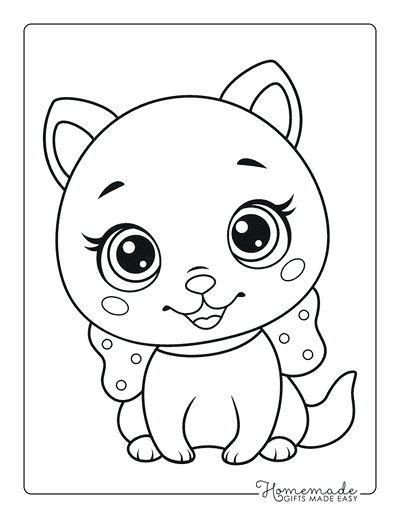 Free Cute Coloring Pages & Kawaii Printables for Kids