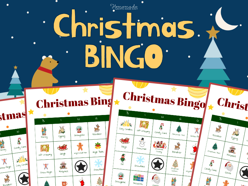 Free printable Christmas Bingo Game