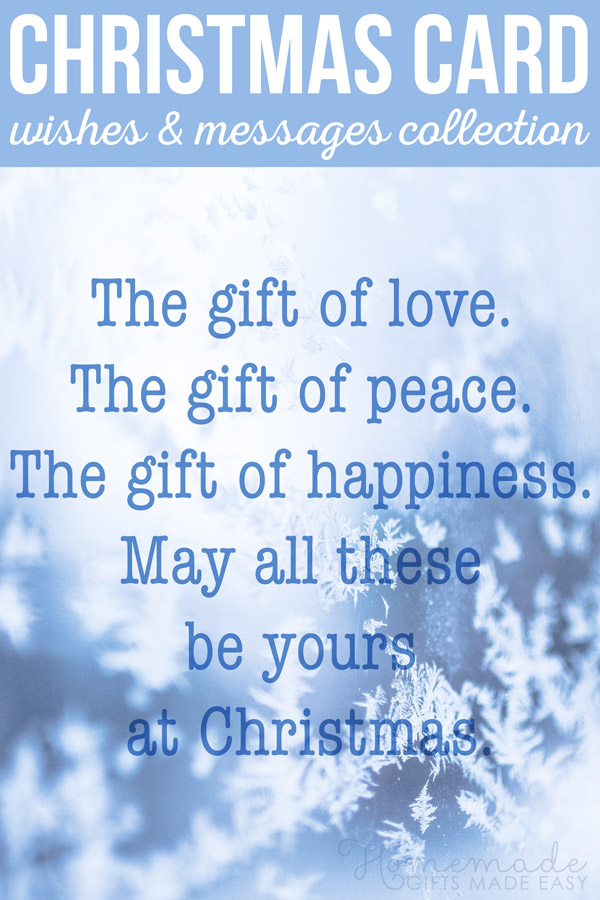 75 Best Christmas Card Messages Wishes And Sayings - 