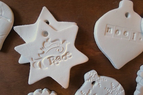 Christmas Ornament to Make - Air Dry Clay