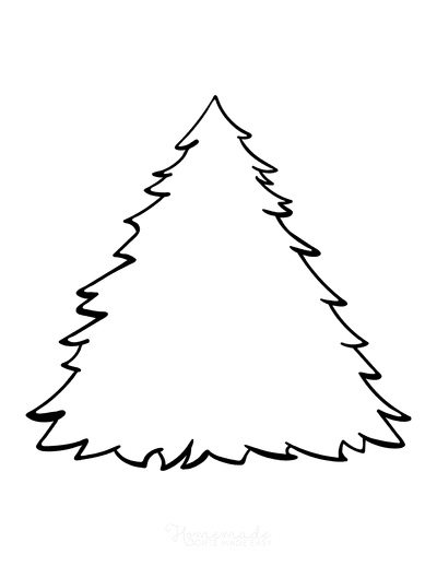 best christmas tree coloring pages for kids  free printable