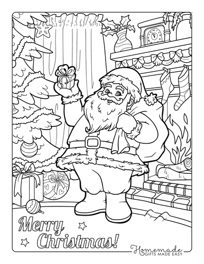 best christmas tree coloring pages for kids  free printable