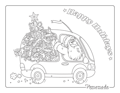 best christmas tree coloring pages for kids  free printable