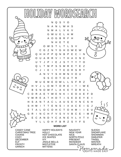 Wordwall Christmas