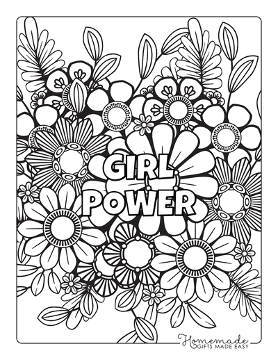 Teen Coloring Books for Girls: Fun activity book for Older Girls