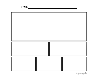 Comic Strip Templates Blank 6 Panel Comic Strip Template V6