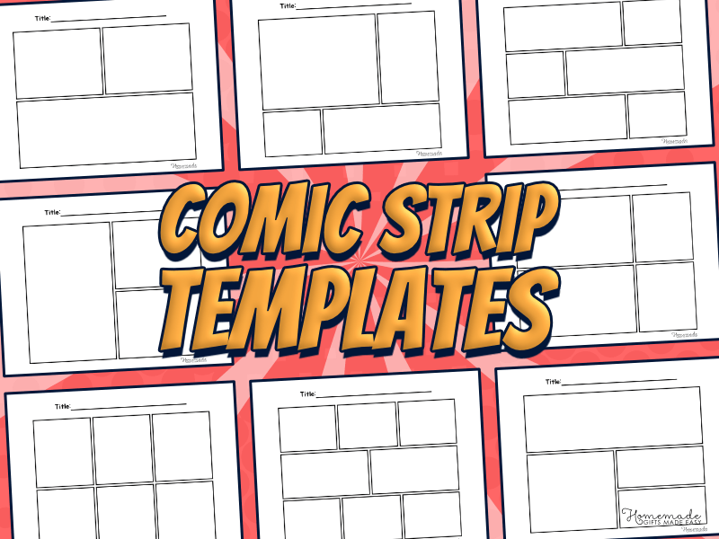 comic strip template