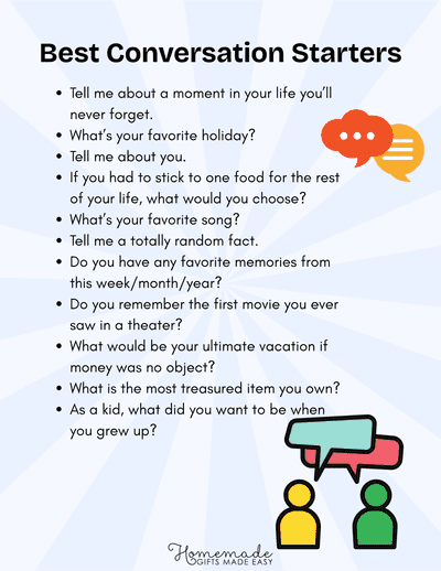 Conversation Starters Best