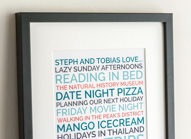 Personalised Gifts For Boyfriend, Unique Presents for Boyfriends