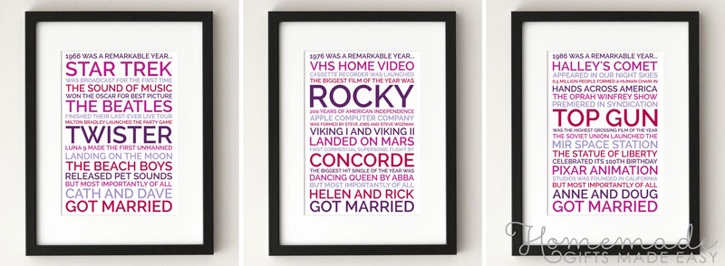 Wedding Anniversary Gifts
