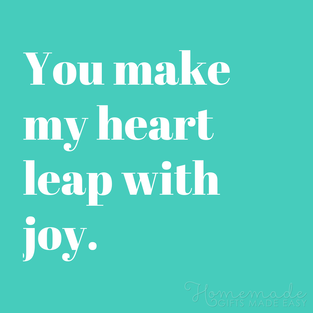 cute boyfriend quotes heart leap with joy
