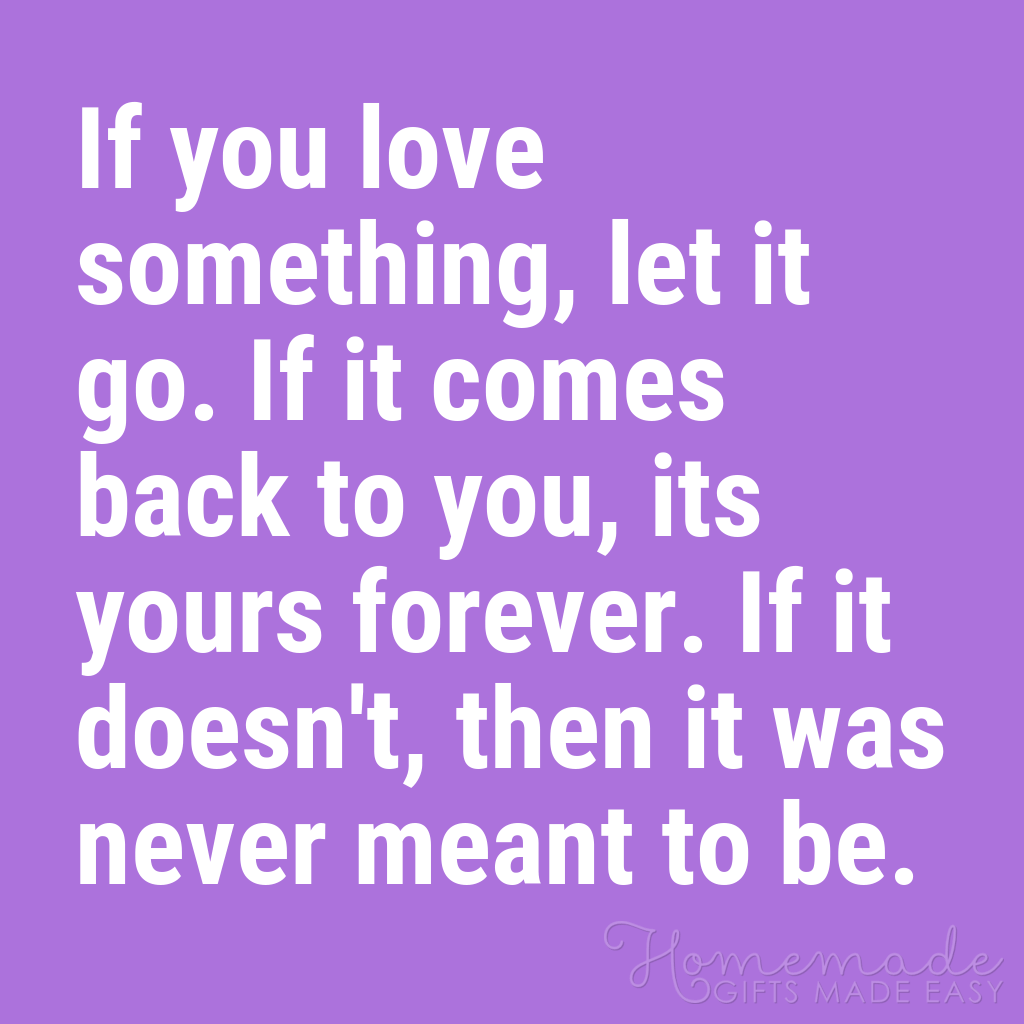 cute boyfriend quotes if you love it let it go