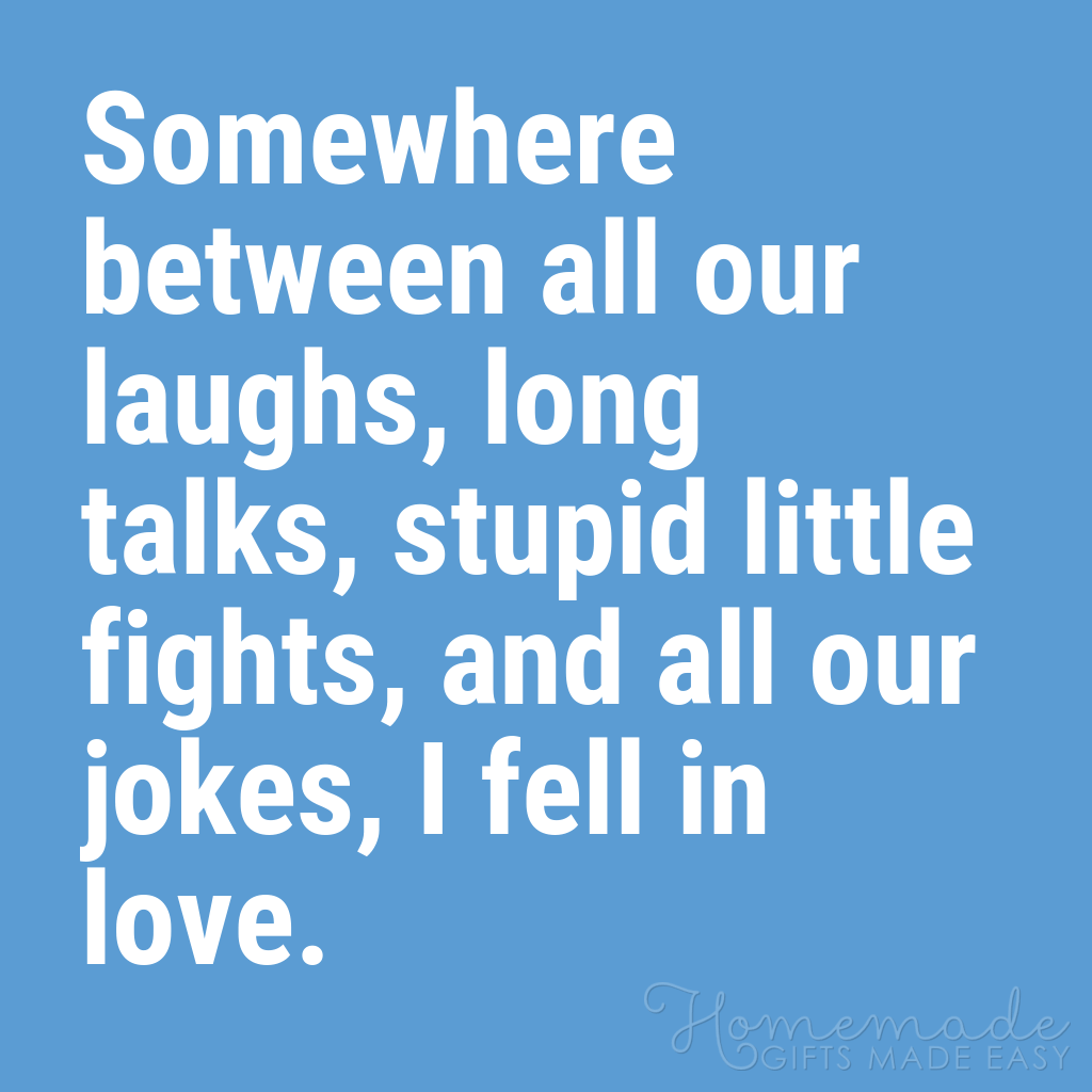 cute boyfriend quotes laughs talks fights jokes love
