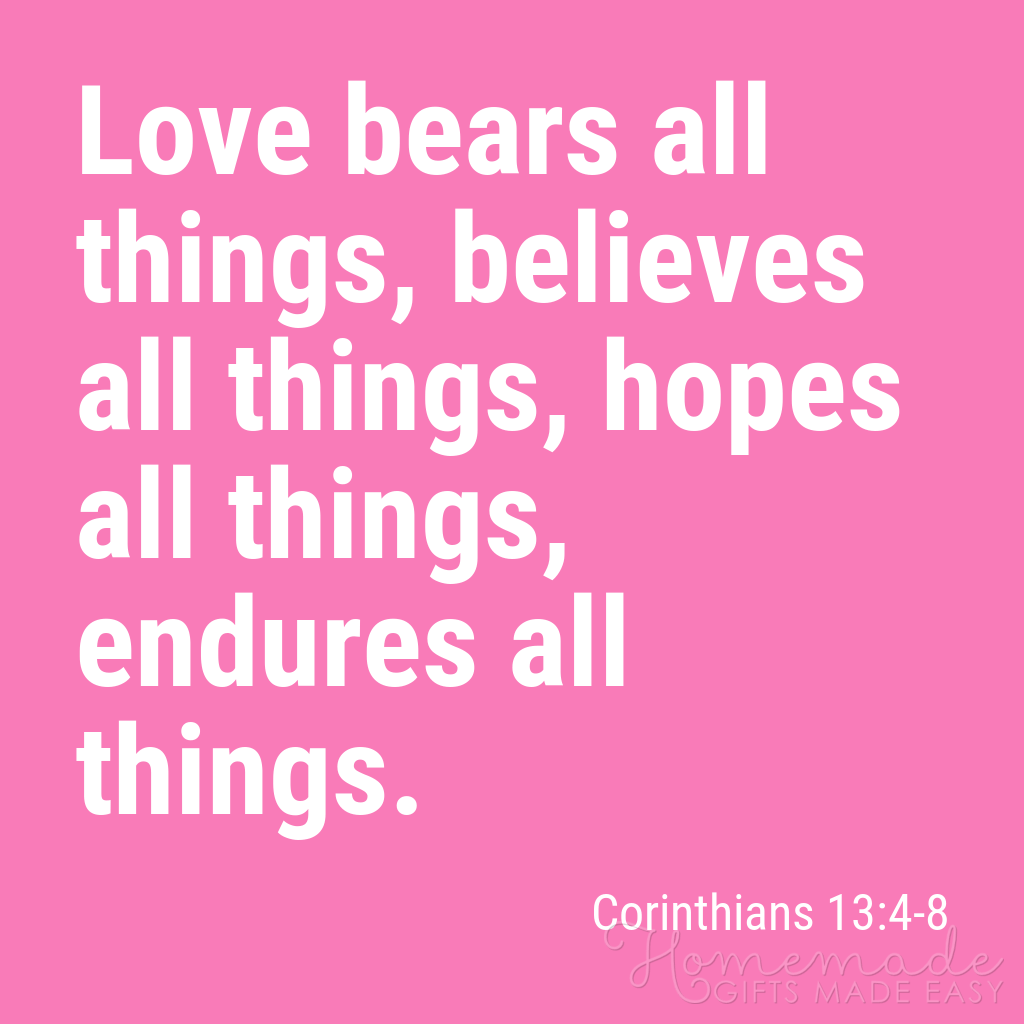 cute boyfriend quotes love bears all things corinthians