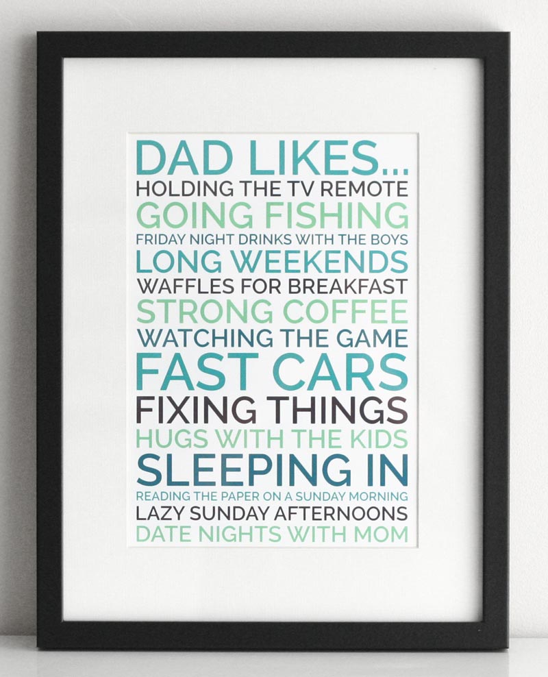 Dad Birthday Gift - Gifts for Dad from Daughter - Dad Gifts from Son -  Valentines Gifts for Dads Who Have Everything - Presents for Dad Who Wants