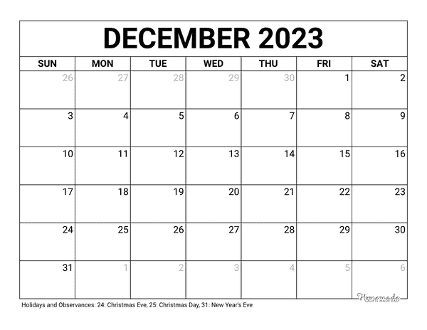 December 2023