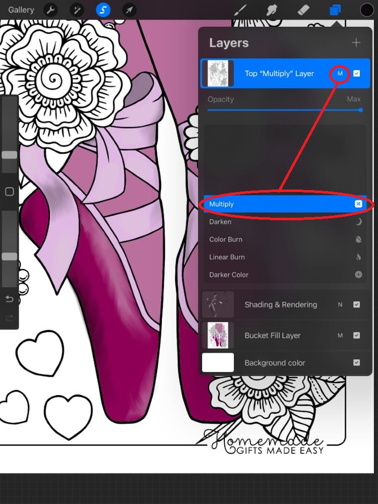 Digital Coloring in Procreate Tutorial