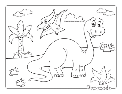 50 Free Dinosaur Coloring Pages for Kids 2023 Printables