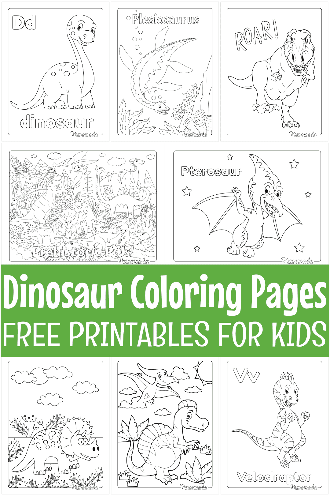 128 Best Dinosaur Coloring Pages Free Printables For Kids
