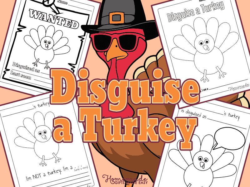 Diguise a Turkey Printable