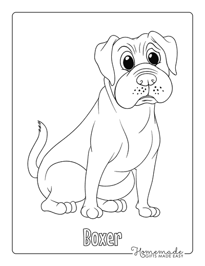 95 Dog Coloring Pages For Kids Adults Free Printables