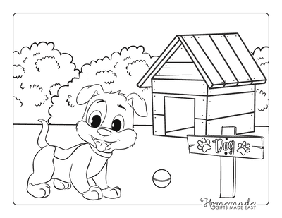 Featured image of post Cute Puppy Coloring Sheets - People used to like to keep it as a pet.