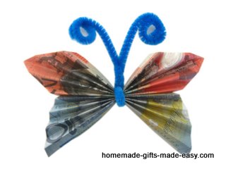 dollar origami butterfly
